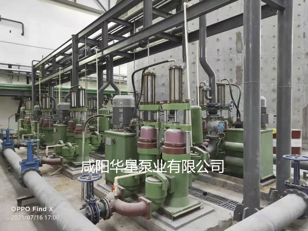 壓濾機(jī)入料泵在洗煤廠使用現(xiàn)場(chǎng)